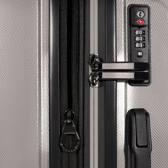 Redolz Essentials 14 4 ruote Set di valigie 3 pezzi con piega di espansione