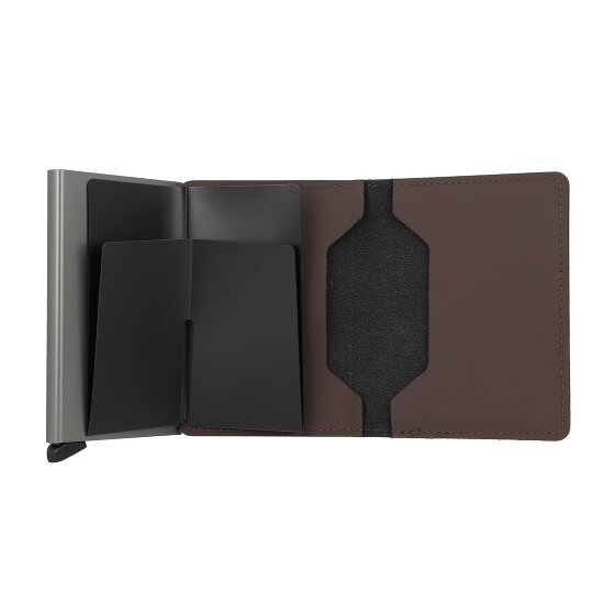 Secrid Slimwallet Custodia opaca per carte di credito Portafoglio RFID in pelle 6,5 cm