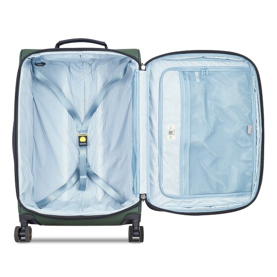 Delsey Paris Turenne Soft 4 ruote Carrello 68 cm con piega di espansione