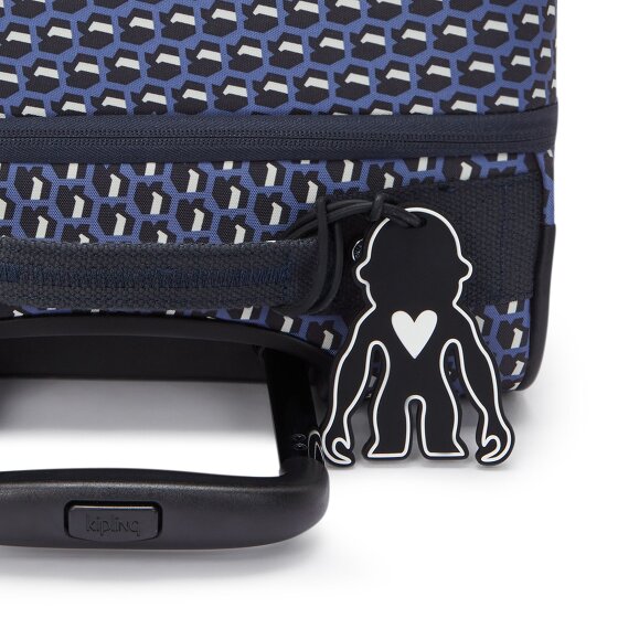 Kipling Basic Prt Spontaneous 4 ruote Carrello della cabina S 53 cm