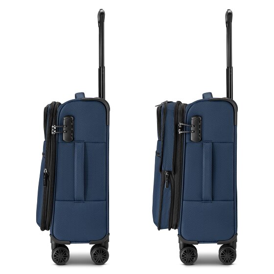 bugatti Valencia Soft 4 ruote Carrello della cabina S 55 cm con piega di espansione bugatti Valencia Soft 4 ruote Carrello della cabina S 55 cm con piega di espansione