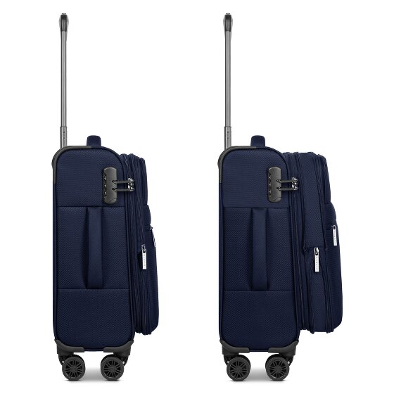bugatti Valencia Soft 4 ruote Carrello della cabina S 55 cm con piega di espansione