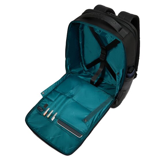 Piquadro Corner Zaino da giorno Protezione RFID 43 cm Scomparto per laptop