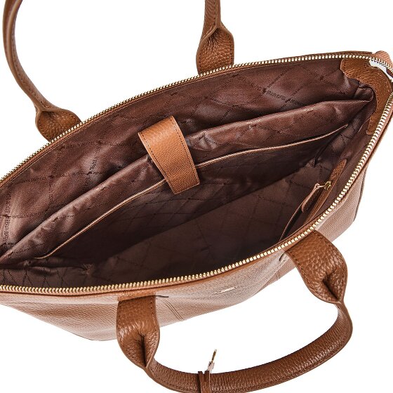 Braun Büffel Hanna Borsa shopper Vera Pelle 39 cm Vano porta PC
