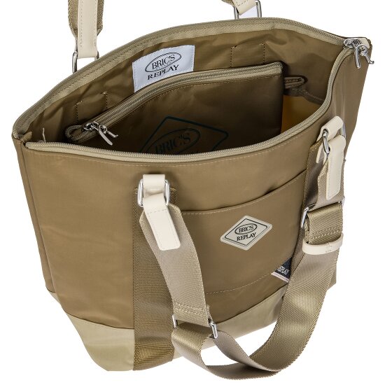 Bric's Replay Sand Woo Borsa shopper 26 cm Bric's Replay Sand Woo Borsa shopper 26 cm