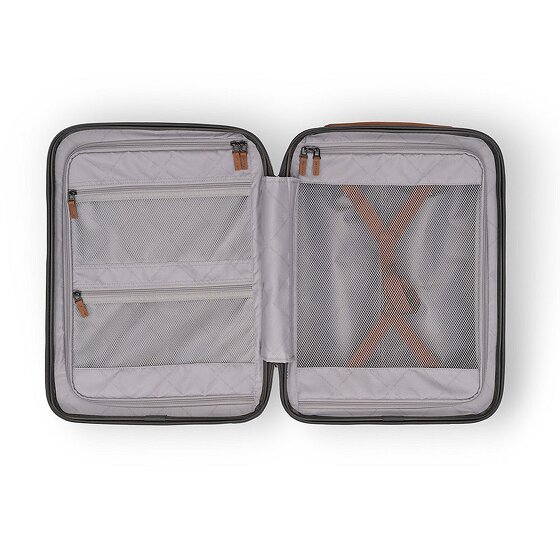 The Chesterfield Brand Zuna 4 ruote Carrello della cabina S 55 cm Scomparto per laptop