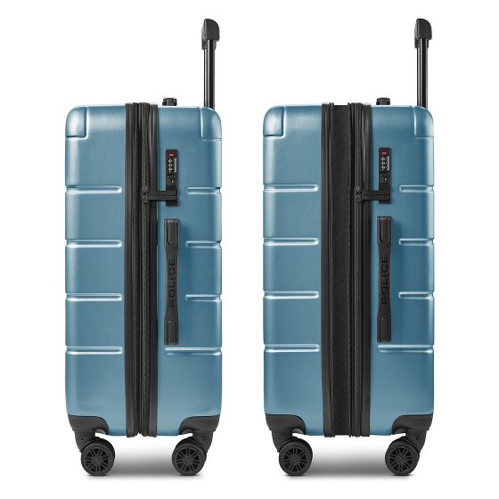 Police Dublin 4 ruote Carrello M 64 cm espandibile