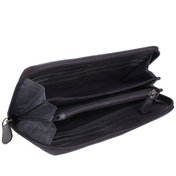 Jack Kinsky Portafoglio Nelson RFID in pelle 20 cm