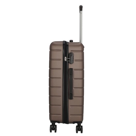 Nowi Bergamo 4 ruote Set di valigie 2 pezzi