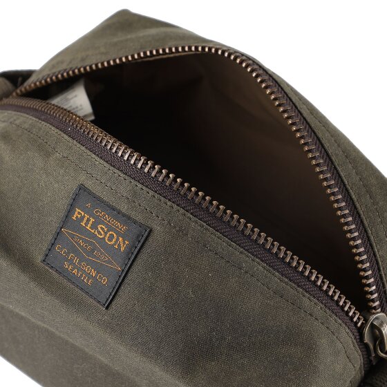 Filson Tin Cloth Borsa da toilette Pelle 23 cm