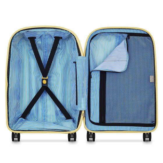 Delsey Paris Carrello cabina Clavel a 4 ruote da 55 cm con piega ad espansione