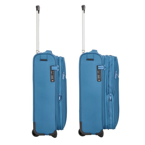 Roncato Ironik 2.0 4 ruote Carrello della cabina 55 cm con piega di espansione
