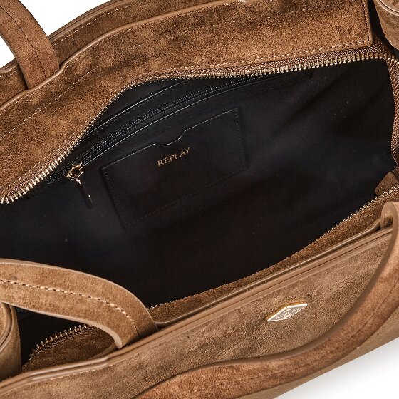 Replay Borsa shopper Vera Pelle 40 cm