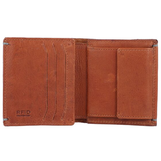 Burkely Portafoglio Avery antico RFID in pelle 10 cm