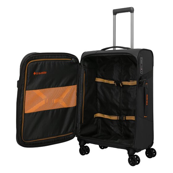 Travelite Briize 4 ruote Carrello M 67 cm con piega di espansione