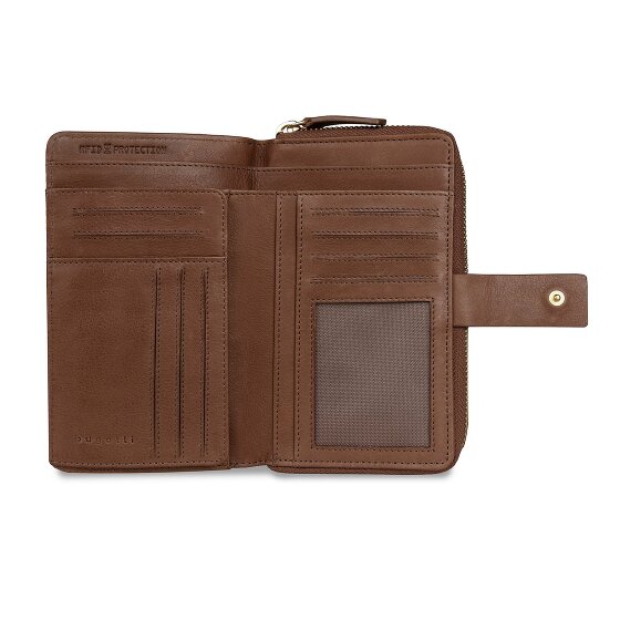 bugatti Noemi Portafoglio Protezione RFID Pelle 16 cm