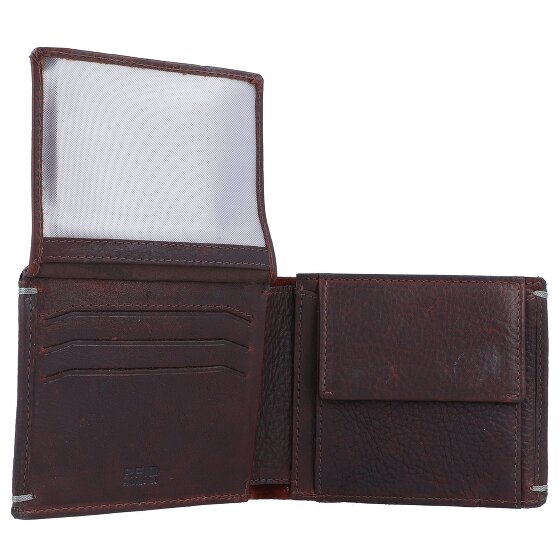 Burkely Portafoglio Avery antico RFID in pelle 12 cm
