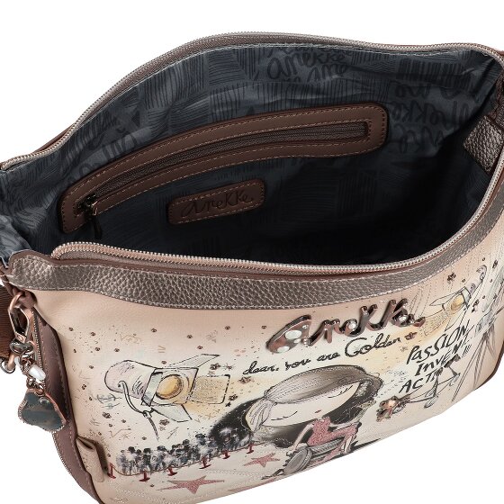 Anekke Hollywood Borsa a tracolla 28 cm con piega di espansione