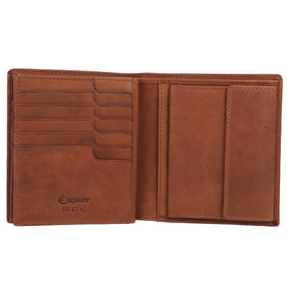 Esquire Dallas Portafoglio Protezione RFID Pelle 11 cm