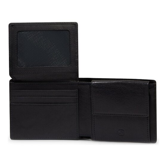 Piquadro Solm Portafoglio Protezione RFID Pelle 11 cm