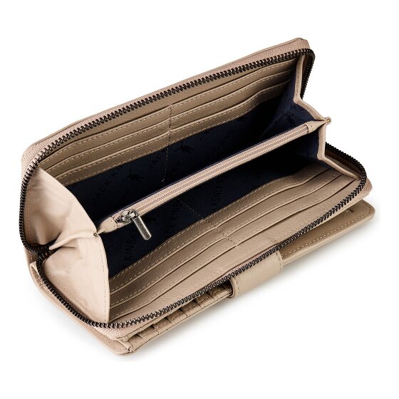 Jack Kinsky Livorno 1026 Portafoglio Protezione RFID Pelle 9.5 cm