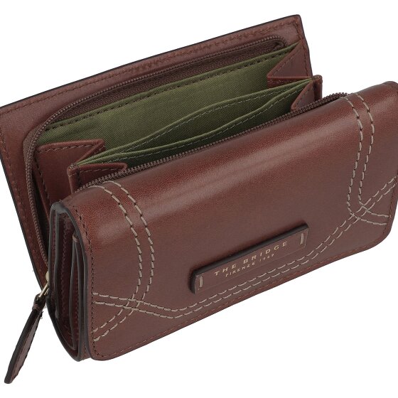 The Bridge Giorgia Portafoglio Protezione RFID Pelle 13.5 cm