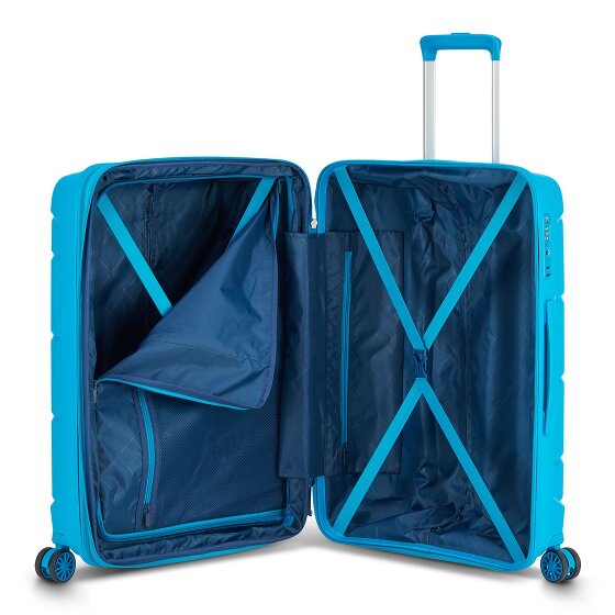 MODO by Roncato Starlight 3.0 4 ruote Set di valigie 3 pezzi con piega di espansione