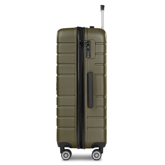 Bench Seattle 4 ruote Carrello L 79 cm