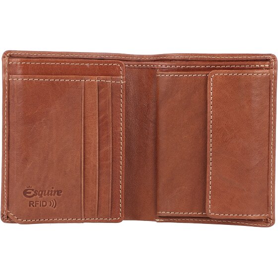 Esquire Denver Portafoglio RFID in pelle 9 cm