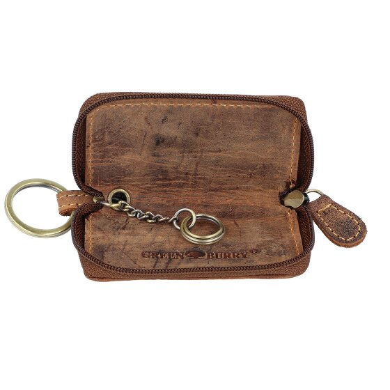 Greenburry Portachiavi vintage in pelle 8,5 cm