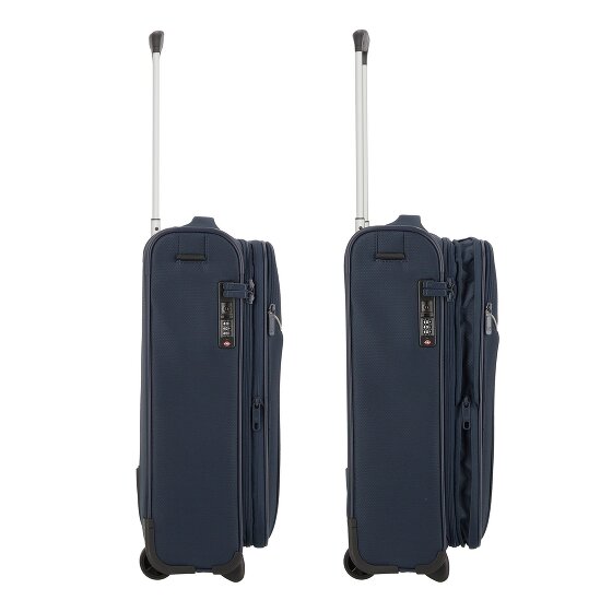 Roncato Ironik 2.0 4 ruote Carrello della cabina 55 cm con piega di espansione