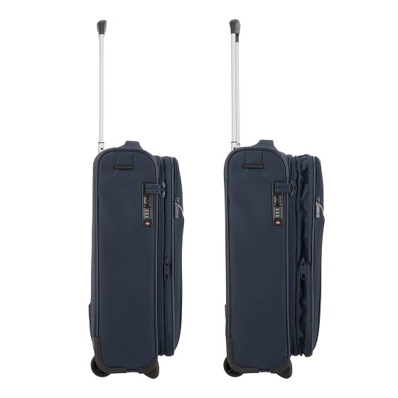 Roncato Ironik 2.0 4 ruote Carrello della cabina 55 cm con piega di espansione