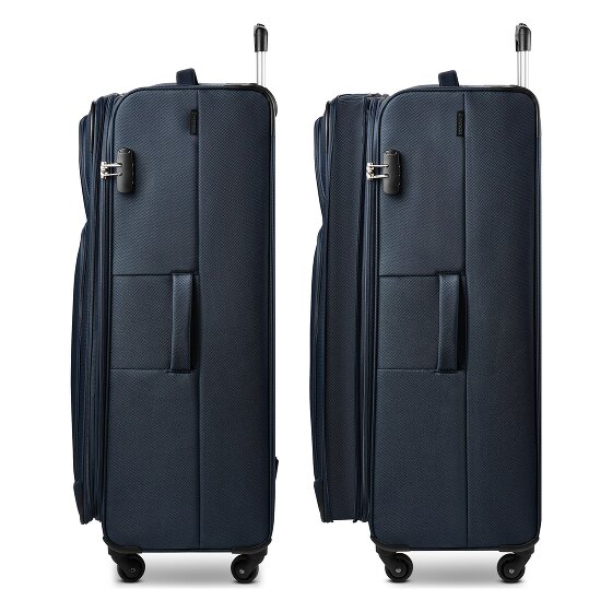 Wenger Carrello Beaumont a 4 ruote XL da 87 cm, misura speciale con tasca espandibile