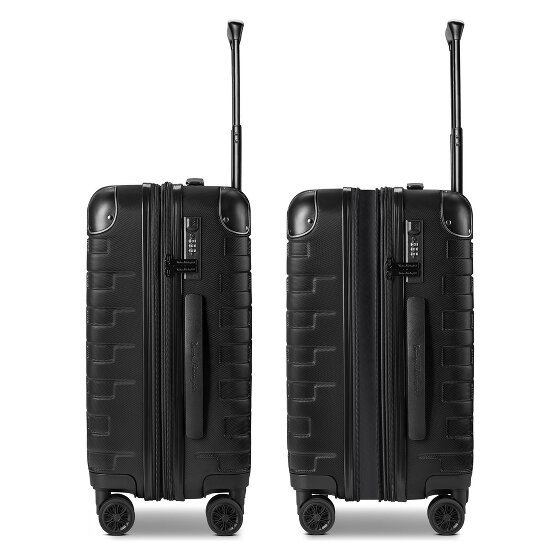 Tonino Lamborghini Milano 4 ruote Trolley cabina S 54 cm espandibile