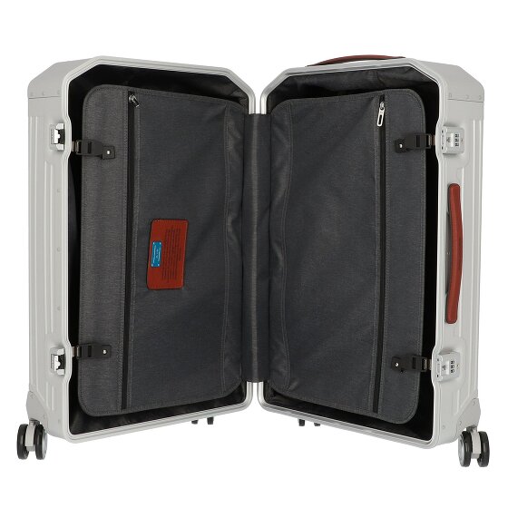 Piquadro Carrello in alluminio a 4 ruote, 69 cm