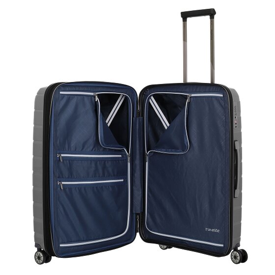 Travelite Air Base 4 ruote Set di valigie 3 pezzi espandibile