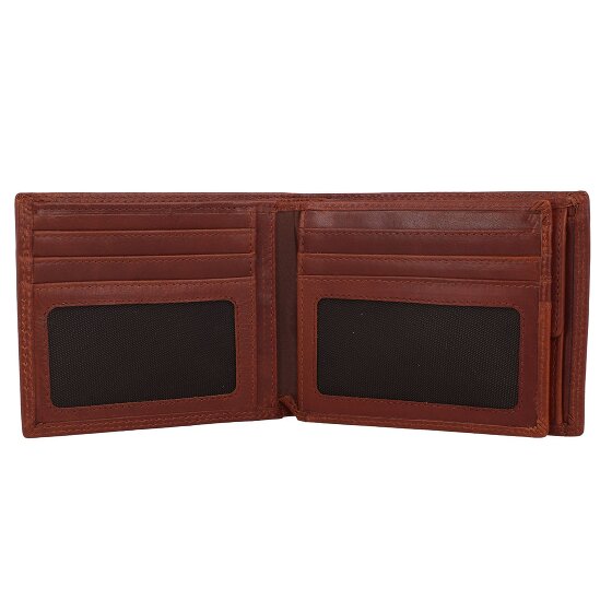Greenburry Vintage Portafoglio Protezione RFID Pelle 12 cm