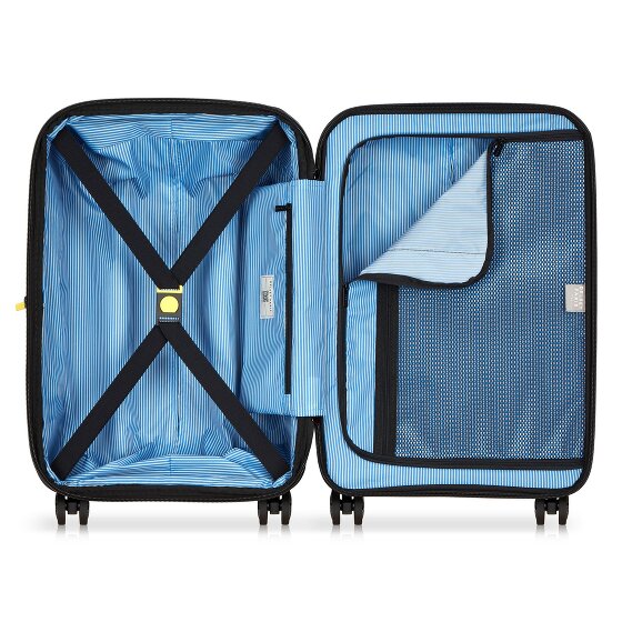 Delsey Paris Lutece Se 4 ruote Carrello della cabina 55 cm con piega di espansione