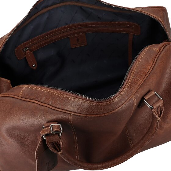 Jack Kinsky Porto Borsa da viaggio Weekender Pelle 55 cm