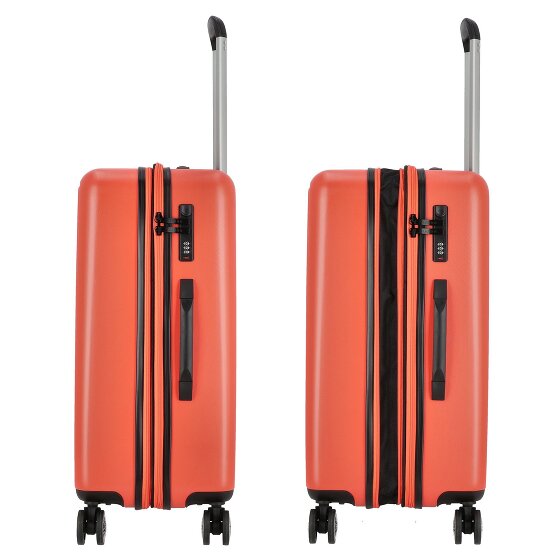 Gabol Future Plus 4 ruote Carrello 66 cm con piega di espansione