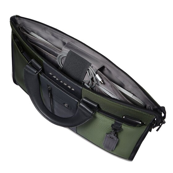 Piquadro Brief 2 Valigetta Protezione RFID Pelle 42 cm Scomparto per laptop