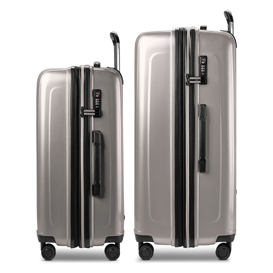 Redolz Essentials 14 4 ruote Set di valigie 2 pezzi espandibile