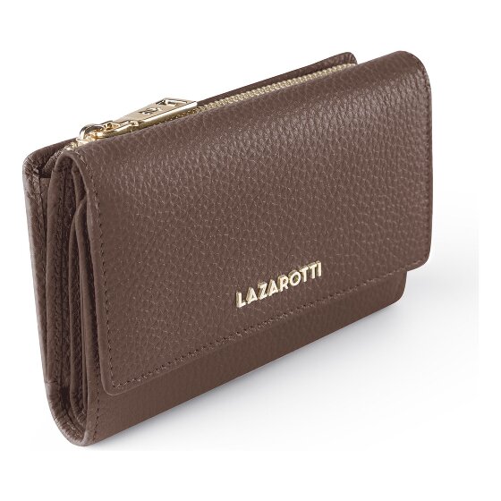 Lazarotti Portafoglio Bologna in pelle XL con scomparto con cerniera perimetrale, pelle, 14 cm