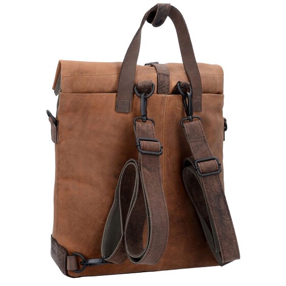 Harold's Twister Cartella con funzione di zaino in pelle 34 cm Scomparto per laptop