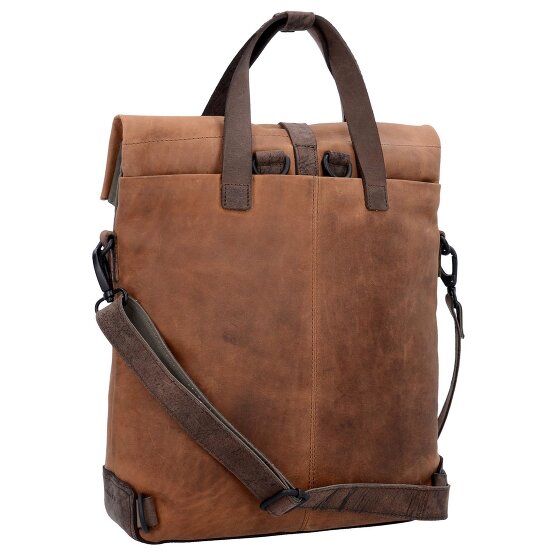 Harold's Twister Cartella con funzione di zaino in pelle 34 cm Scomparto per laptop