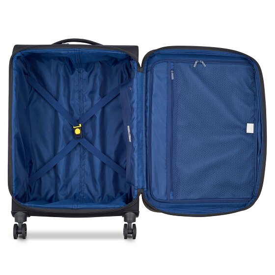 Delsey Paris Brochant 3 4 ruote Carrello 67 cm con piega di espansione
