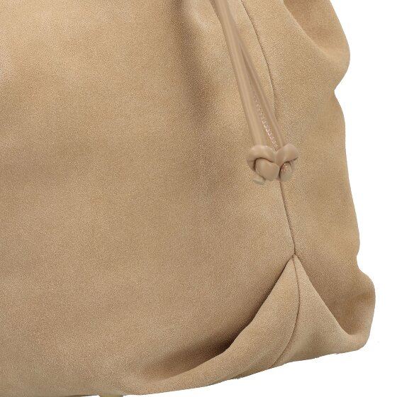 Hey Marly Cool Companion Suede Borsa a sacco Vera Pelle 38 cm