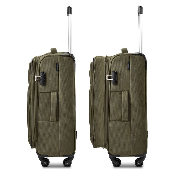 Wenger Beaumont 4 ruote Carrello M 67 cm con piega di espansione