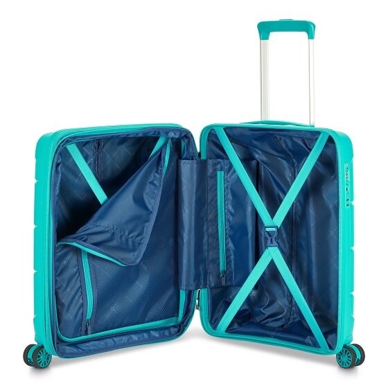 MODO by Roncato Starlight 3.0 4 ruote Set di valigie 2 pezzi con piega di espansione
