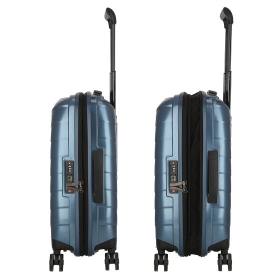 Samsonite Attrix 4 ruote Carrello della cabina 55 cm con piega di espansione